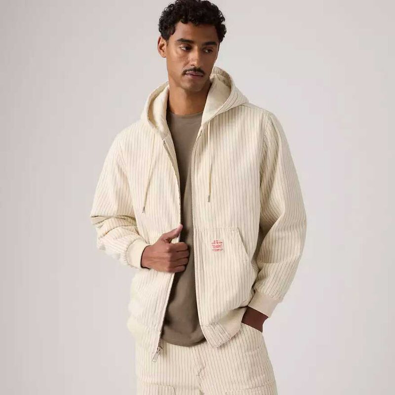 Levi's Potrero Denim Hoody Marris Stripe Hoody image number 3